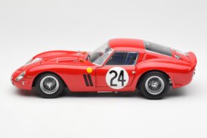 Ferrari 250 GTO #24 J. Blaton / G. Langlois 2nd 24 Hours of Le Mans 1963 Kyosho 1:18 08432C Metall – Bild 4 von 8