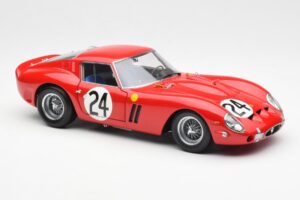 Ferrari 250 GTO #24 J. Blaton / G. Langlois 2nd 24 Hours of Le Mans 1963 Kyosho 1:18 08432C Metall – Bild 6 von 8