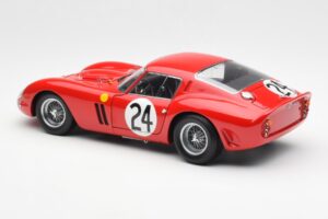 Ferrari 250 GTO #24 J. Blaton / G. Langlois 2nd 24 Hours of Le Mans 1963 Kyosho 1:18 08432C Metall – Bild 7 von 8