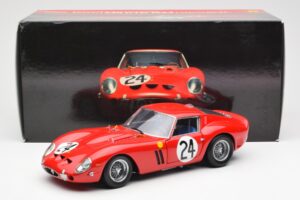 Ferrari 250 GTO #24 J. Blaton / G. Langlois 2nd 24 Hours of Le Mans 1963 Kyosho 1:18 08432C Metall – Bild 8 von 8