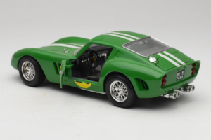 Ferrari 250 GTO #26 Grün Weisse Streifen 1962 Bburago 1:18 3011-G3 Metall – Bild 5 von 8