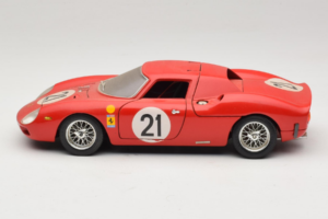 Ferrari 250 LM #21 M. Gregory / J. Rindt 24 Hours of Le Mans 1965 Bburago 1:18 3033-P2 Metall – Bild 4 von 8