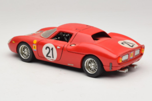 Ferrari 250 LM #21 M. Gregory / J. Rindt 24 Hours of Le Mans 1965 Bburago 1:18 3033-P2 Metall – Bild 7 von 8