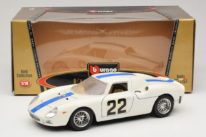 Ferrari 250 LM #22 Weiss 1965 Bburago 1:18 3333-W1 Metall – Bild 8 von 8