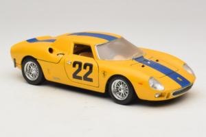 Ferrari 250 LM #22 Gelb 1965 Bburago 1:18 3333-Y1 Metall – Bild 6 von 8