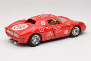 Ferrari 250 LM Rot Weiss Essen Autographs Limitierte Auflage Bburago 1:18 3033-P4 Metall – Bild 3 von 8