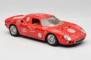 Ferrari 250 LM Rot Weiss Essen Autographs Limitierte Auflage Bburago 1:18 3033-P4 Metall – Bild 6 von 8