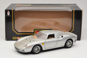 Ferrari 250 LM Silber Bburago 1:18 3033-S1 Metall – Bild 8 von 8