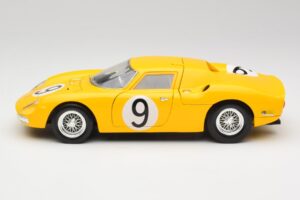 Ferrari 250 LM #21 M. Gregory / J. Rindt NART 24 Hours of Le Mans Winner 1965 Hot Wheels 1:18 25729 Metall – Bild 4 von 8