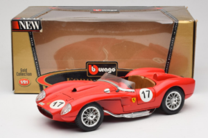 Ferrari 250 Testa Rossa #17 Rot 1957 Bburago 1:18 3007-R4 Metall – Bild 8 von 8