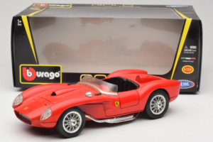 Ferrari 250 Testa Rossa Rot Replacement Box Bburago 1:18 3007-R2 Metall – Bild 8 von 8