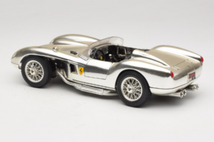 Ferrari 250 Testa Rossa Chrome Silber Bburago 1:18 3007-C1 Metall – Bild 7 von 8