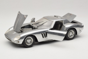 Ferrari 275 GTB Chrome Silber Guiloy 1:18 B004 Metall – Bild 2 von 8