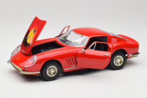 Ferrari 275 GTB/4 Rot Mit Palme auf der Haube ERTL 1:18 7483-P1 Metall – Bild 2 von 8