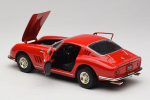 Ferrari 275 GTB/4 Rot Mit Palme auf der Haube ERTL 1:18 7483-P1 Metall – Bild 5 von 8