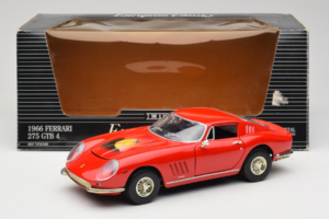 Ferrari 275 GTB/4 Rot Mit Palme auf der Haube ERTL 1:18 7483-P1 Metall – Bild 8 von 8
