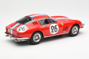 Ferrari 275 GTB Competizione #26 G. Biscaldi / A. de Bourbon Team Hugus 24 Hours of Le Mans 1966 CMC 1:18 M-199 Metall – Bild 2 von 6