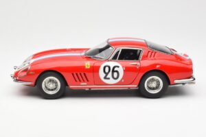 Ferrari 275 GTB Competizione #26 G. Biscaldi / A. de Bourbon Team Hugus 24 Hours of Le Mans 1966 CMC 1:18 M-199 Metall – Bild 3 von 6