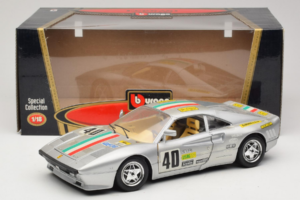 Ferrari 288 GTO #40 Silber 1984 Bburago 1:18 3027-S1 Metall – Bild 8 von 8
