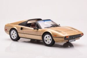 Ferrari 308 GTS Gold Limitierte Auflage Norev 1:18 187932 Metall – Bild 4 von 6