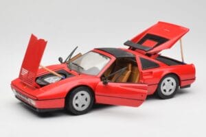 Ferrari 328 GTS Rot Anson 1:18 TY11078 Metall – Bild 2 von 8