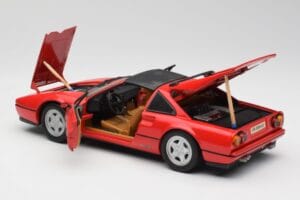 Ferrari 328 GTS Rot Anson 1:18 TY11078 Metall – Bild 5 von 8