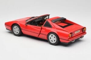 Ferrari 328 GTS Rot Anson 1:18 TY11078 Metall – Bild 7 von 8