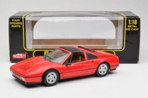 Ferrari 328 GTS Rot Anson 1:18 TY11078 Metall – Bild 8 von 8