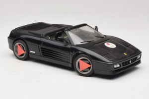 Ferrari 348 Spider Schwarz Mira 1:18 6181 Metall – Bild 6 von 8