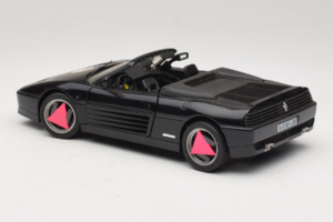 Ferrari 348 Spider Schwarz Mira 1:18 6181 Metall – Bild 7 von 8