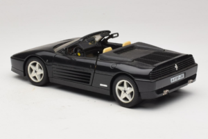 Ferrari 348 Spider Schwarz Mit Silbernen Felgen Mira 1:18 6918 Metall – Bild 7 von 8