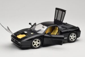Ferrari 348 TB Schwarz Mira 1:18 6101-R1 Metall – Bild 3 von 8