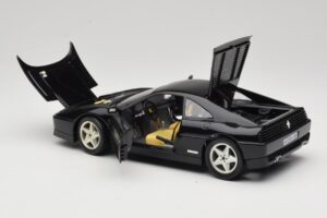 Ferrari 348 TB Schwarz Mira 1:18 6101-R1 Metall – Bild 5 von 8