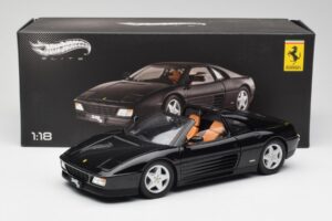 Ferrari 348 TS Schwarz Hot Wheels 1:18 X5481 Metall – Bild 8 von 8