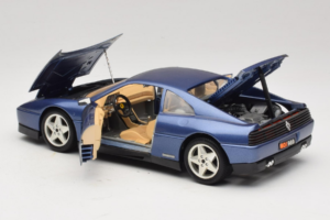 Ferrari 348tb Dunkelblau Metallic Bburago 1:18 3039-B1 Metall – Bild 5 von 8