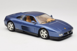 Ferrari 348tb Dunkelblau Metallic Bburago 1:18 3039-B1 Metall – Bild 6 von 8