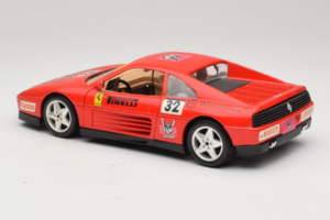 Ferrari 348 TB #32 Pirelli Rot 1989 Bburago 1:18 3039-P1 Metall – Bild 7 von 8