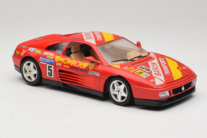 Ferrari 348 TB #5 Monroe Rot 1989 Bburago 1:18 3039-M1 Metall – Bild 6 von 8