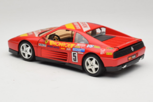 Ferrari 348 TB #5 Monroe Rot 1989 Bburago 1:18 3039-M1 Metall – Bild 7 von 8