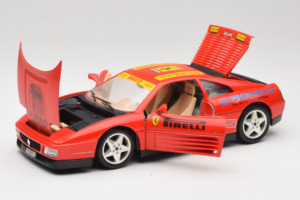 Ferrari 348tb Pirelli Rot Bburago 1:18 3039-P2 Metall – Bild 2 von 8