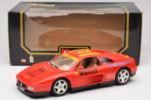 Ferrari 348tb Pirelli Rot Bburago 1:18 3039-P2 Metall – Bild 8 von 8