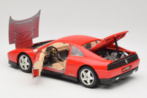 Ferrari 348tb Rot Bburago 1:18 3039-R1 Metall – Bild 5 von 8
