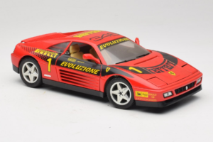 Ferrari 348 ts Evoluzione #1 Rot Mira 1:18 6112 Metall – Bild 6 von 8