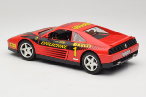 Ferrari 348 ts Evoluzione #1 Rot Mira 1:18 6112 Metall – Bild 7 von 8