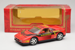 Ferrari 348 ts Evoluzione #1 Rot Mira 1:18 6112 Metall – Bild 8 von 8