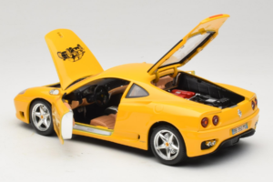 Ferrari 360 Modena 25 Jahre FMC Gelb Bburago 1:18 3358-Y1 Metall – Bild 5 von 8