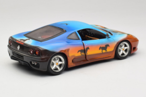 Ferrari 360 Modena Bracio Gotz Running Horses Livery Bburago 1:18 3358-B1 Metall – Bild 3 von 8