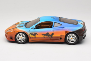 Ferrari 360 Modena Bracio Gotz Running Horses Livery Bburago 1:18 3358-B1 Metall – Bild 4 von 8