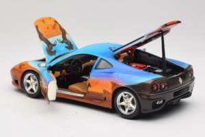Ferrari 360 Modena Bracio Gotz Running Horses Livery Bburago 1:18 3358-B1 Metall – Bild 5 von 8