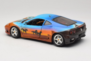 Ferrari 360 Modena Bracio Gotz Running Horses Livery Bburago 1:18 3358-B1 Metall – Bild 7 von 8